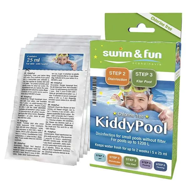 KiddyPool fertőtlenítő 5 x 25ml