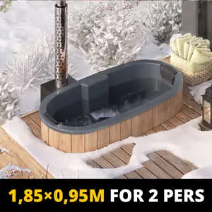Ovális kád 2 fő